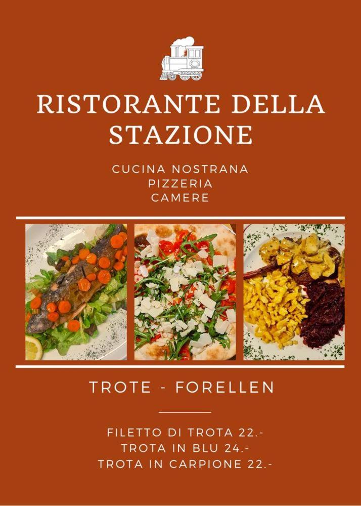 Ristorante Della Stazione Hotel Tegna Exterior photo