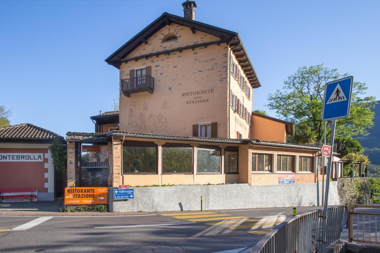 Ristorante Della Stazione Hotel Tegna Exterior photo